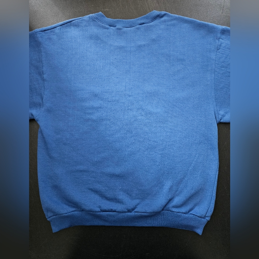 Vintage - Ivey Sport Blue Cotton Blend Sweatshirt - NWOT - Size S - Picture 7 of 8